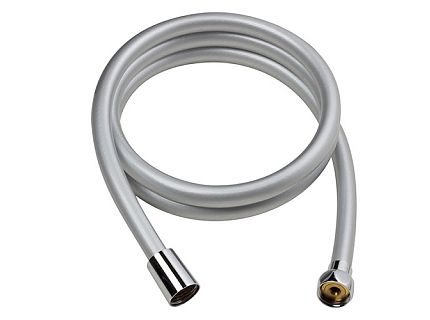 Bisk 05368 zuhanycső Base PVC szürke, 150 cm