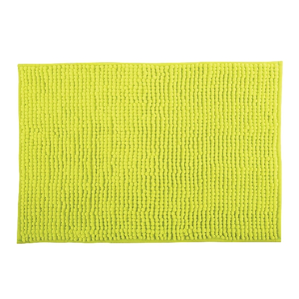 MSV 141629 Chenille Fürdőszobaszőnyeg 60x90 cm, ánizs zöld