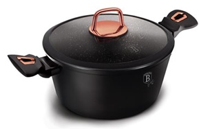 Berlinger Haus BH-1931N Black Rose Collection lábas fedővel 28 cm