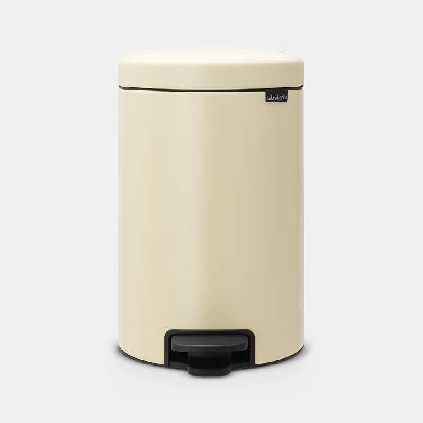 Brabantia 113468 NewIcon pedálos szemetes 12 l almond