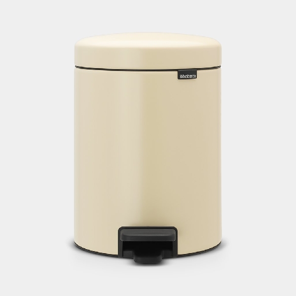 Brabantia 112423 NewIcon pedálos szemetes 5 l almond