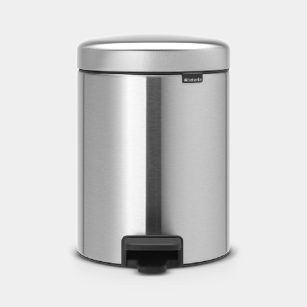 Brabantia 112102 NewIcon pedálos szemetes 5 l matt steel