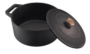 Berlinger Haus BH-6492 Black Royal öntöttvas lábas fedővel 24x11 cm