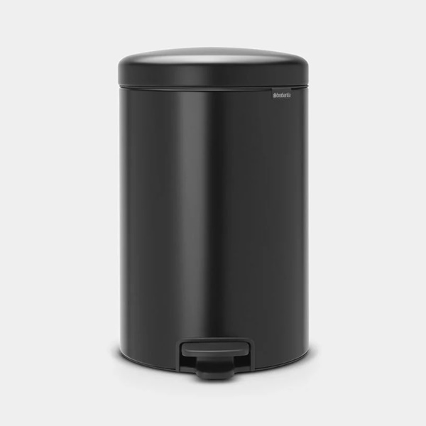 Brabantia 114106 Newlcon pedálos szemtes 20 l, matt fekete