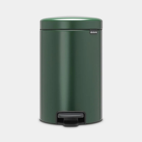 Brabantia 304040 Newlcon pedálos szemetes 12 l, Pine Green