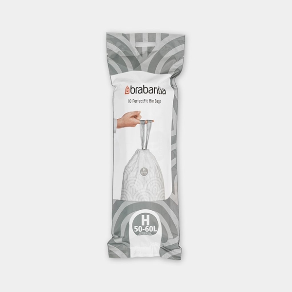 Brabantia 246784 PerfectFit szemeteszsák 50-60 l, 10 db Kód: H