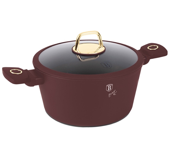 Berlinger Haus BH-8041 Leonardo Collection lábas fedővel 24 cm