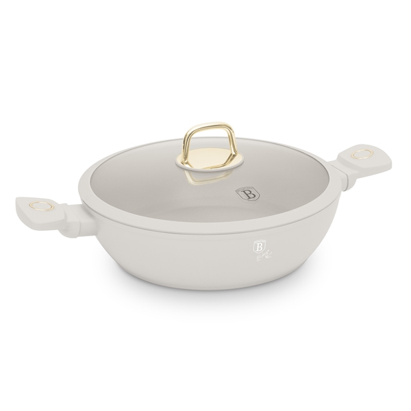 Berlinger Haus BH-8068 Sahara Collection alacsony lábas fedővel 28 cm