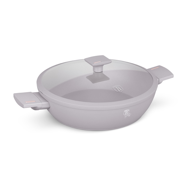 Berlinger Haus BH-8099 Taupe Collection alacsony lábas fedővel 30 cm