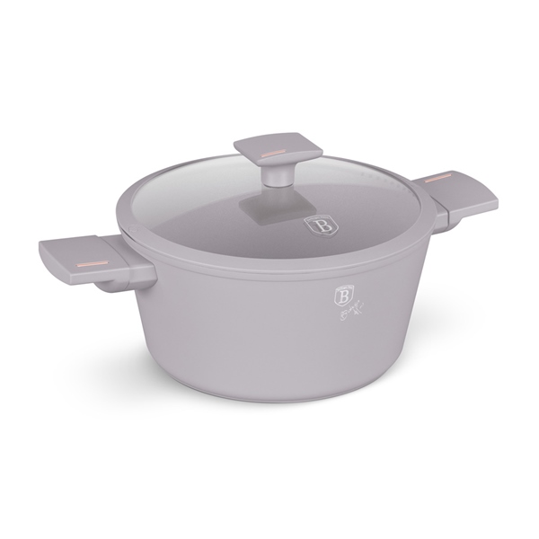 Berlinger Haus BH-8101 Taupe Collection lábas fedővel 24 cm